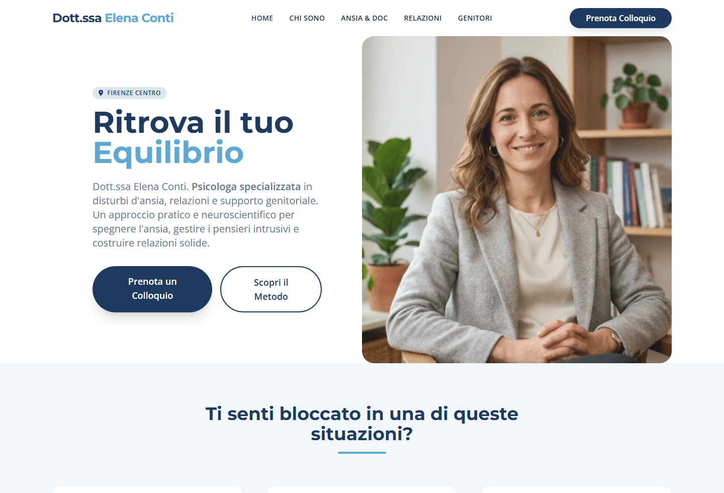 Anteprima della demo Base InstantWeb